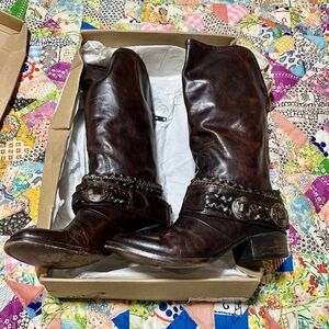 Freebird Breck Black Boots Size 10